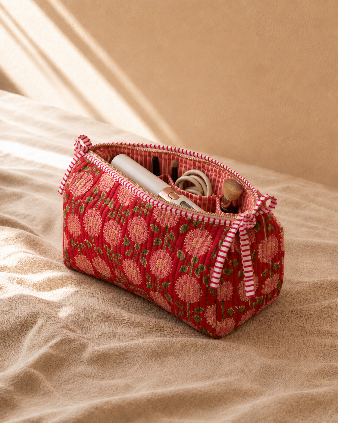 Crimson Grove Utility Pouch