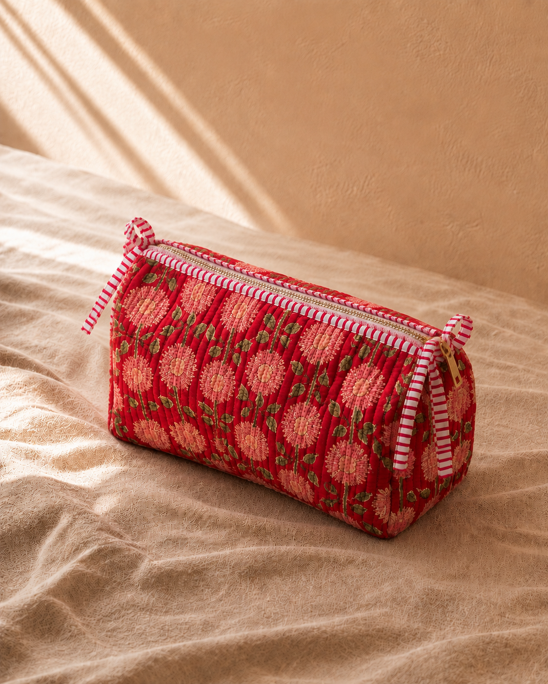 Crimson Grove Utility Pouch