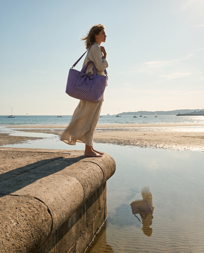 Violet Meadow Reversible Tote